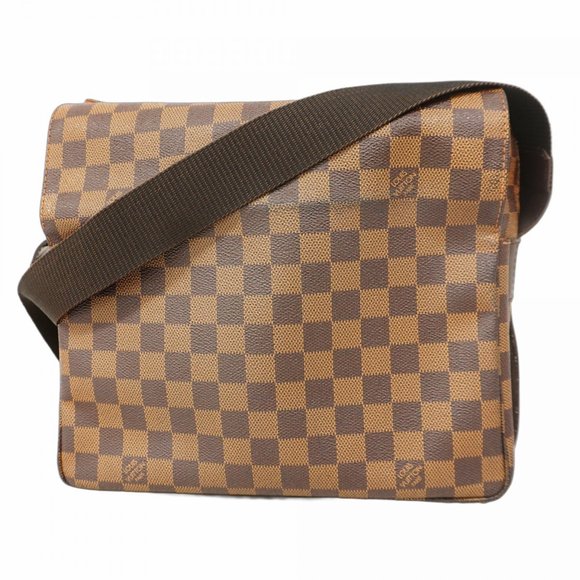 Louis Vuitton Naviglio Brown CANVAS, LEATHER shoulder - Picture 1 of 10